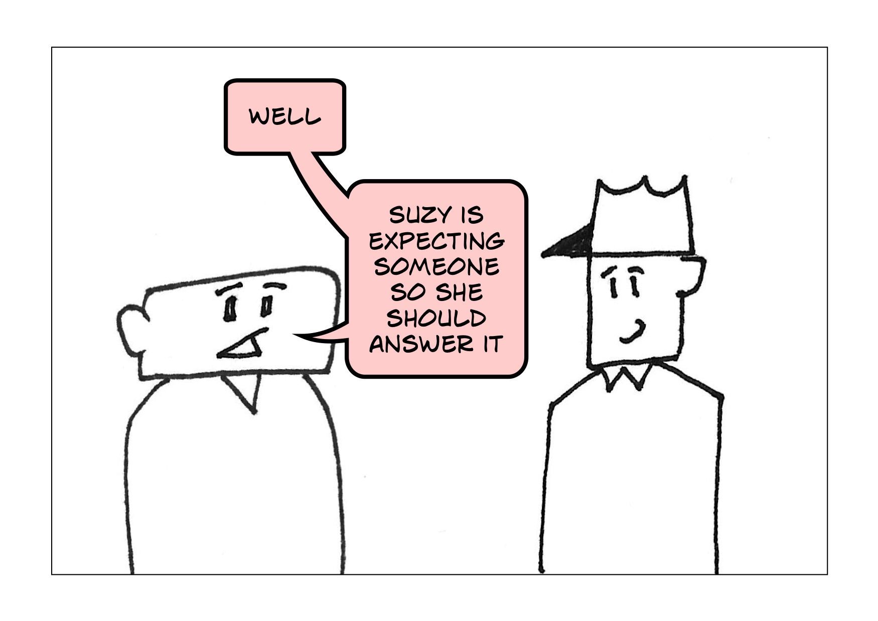 trouble